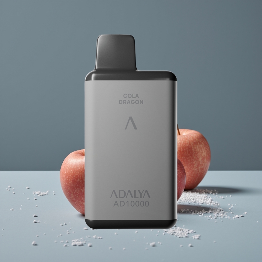 Adalya AD 10000 Puffs التفاحتين سبيس جراي