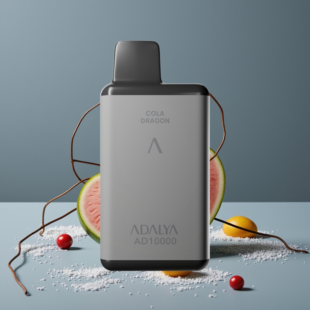 Adalya AD 10000 Puffs سباي جراى لورد الإنجليزي