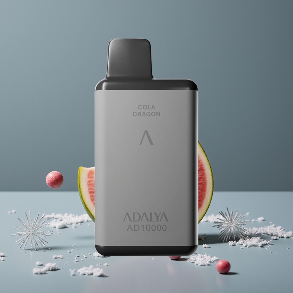 Adalya AD 10000 Puffs Disposable Vape Love 66 Space Gray USB-C