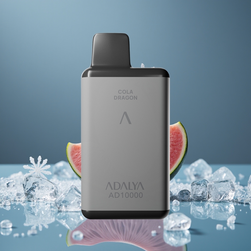 Adalya AD 10000 Puffs Space Gray Disposable Vape Blue Ice