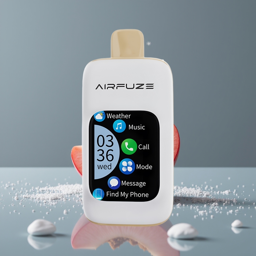 AirFuze Smart 30000 Puffs Display Touch نكتار الخوخ