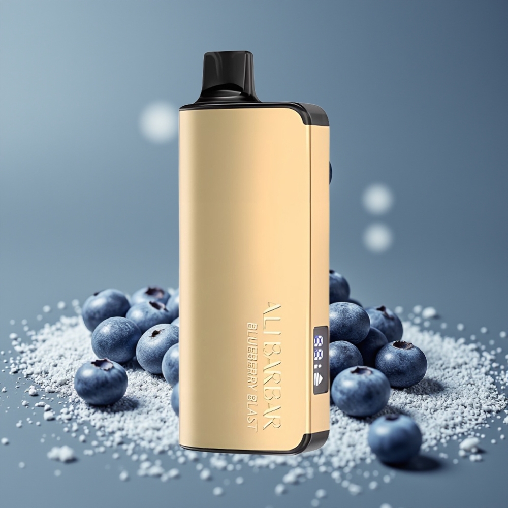Alibarbar Ingot 9000 Puffs 22ml انفجار التوت الأزرق