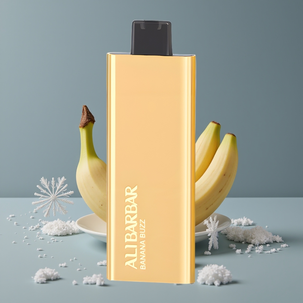 Alibarbar Pandora 7000 Puffs 17 ml Banana Buzz