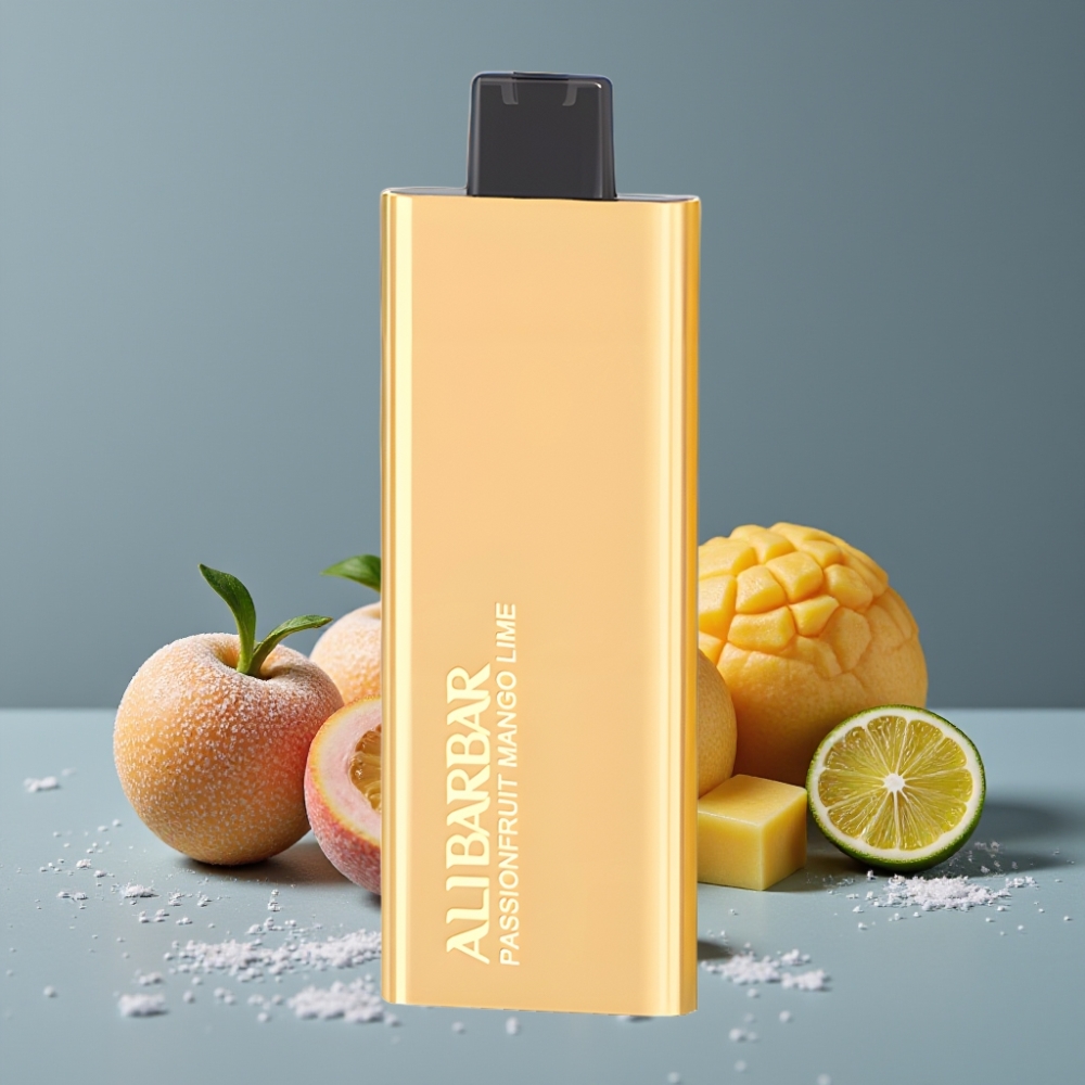 Alibarbar Pandora 7000 Puffs 17ml زهرة الآلام مانجو ليمون