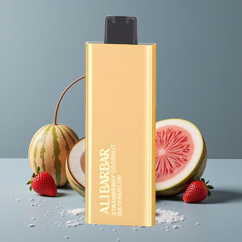 Alibarbar Pandora 7000 Puffs Strawberry Coconut Watermelon 17ml
