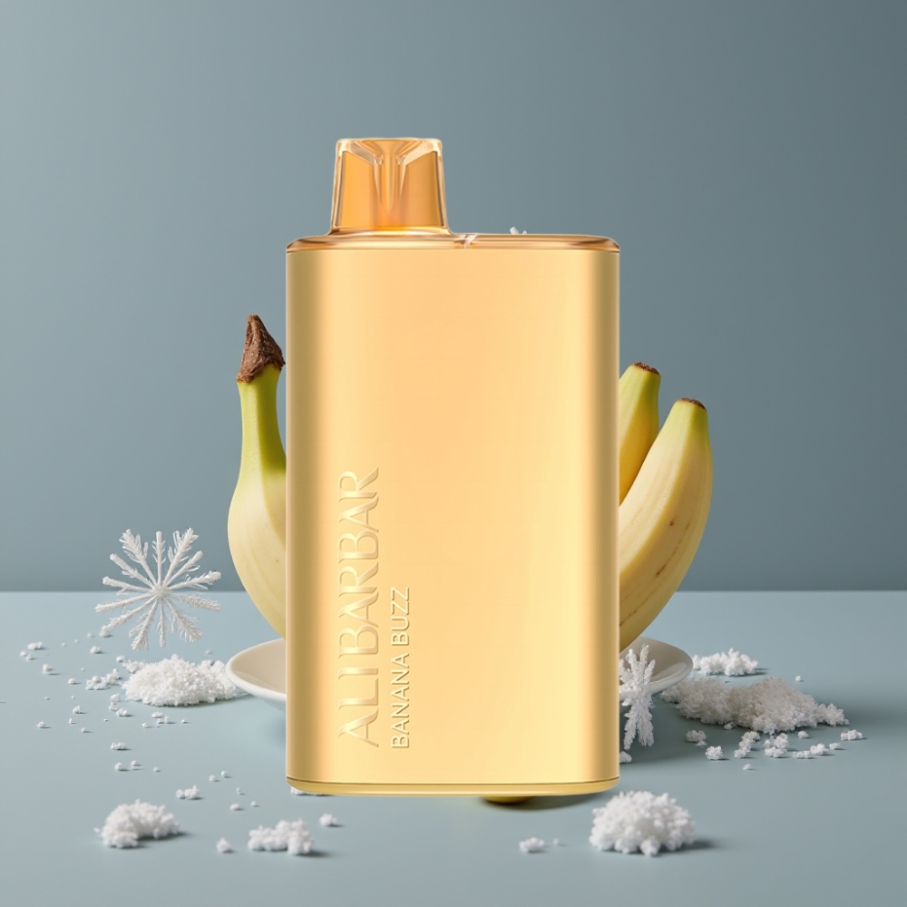 Alibarbar Rich 8000 Puffs موز بانانا بز 20ml 2000mAh