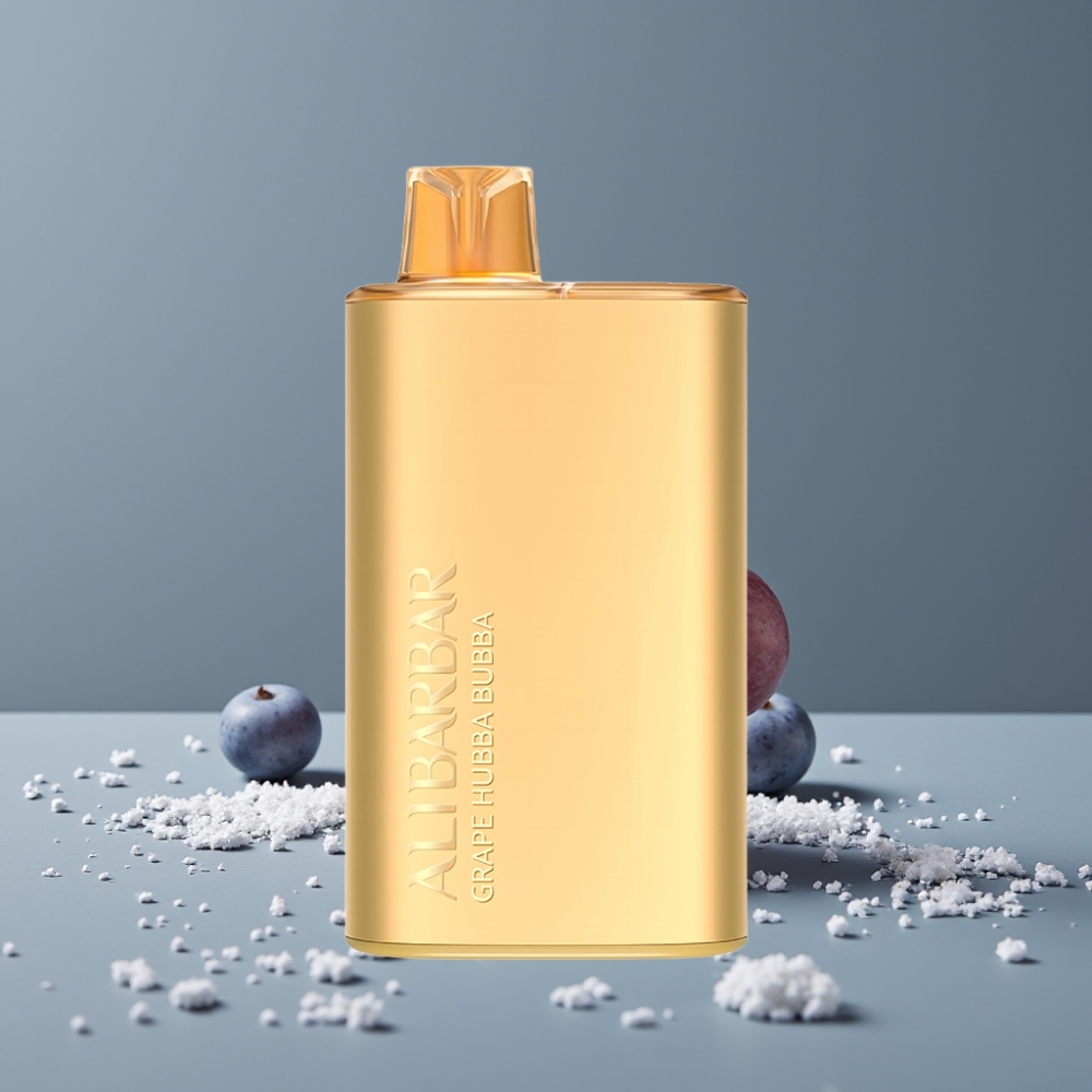 Alibarbar Rich 8000 Puffs 20ml Grape Hubba Bubba