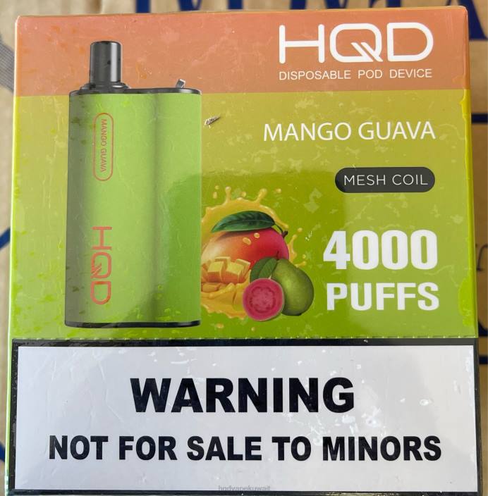 XZ6L100 HQD الكويت - مانجو جوافة HQD BOX 4000 نفث