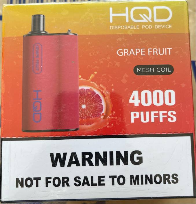 XZ6L101 HQD vape Kuwait - جريب فروت HQD BOX 4000 نفث