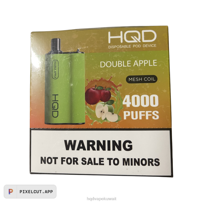 XZ6L103 HQD vape price - تفاحة مزدوجة HQD BOX 4000 نفث
