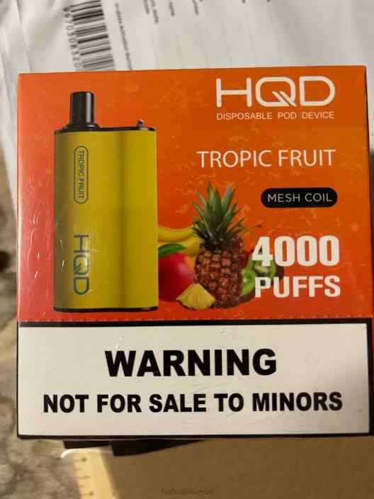 XZ6L105 HQD vape factory - الفاكهة الاستوائية HQD BOX 4000 نفث