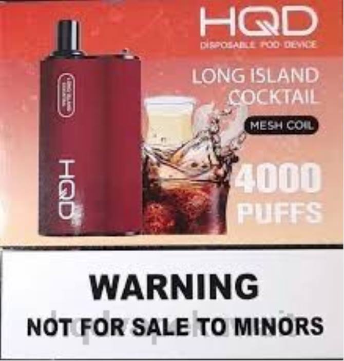 XZ6L114 HQD vape سعر - كوكتيل لونغ آيلاند HQD BOX 4000 نفث