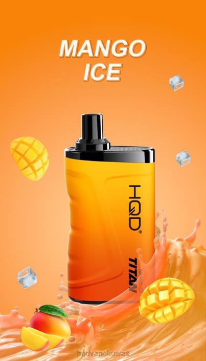 XZ6L11 HQD vape Kuwait - جليد المانجو HQD TITAN 7000 نفث