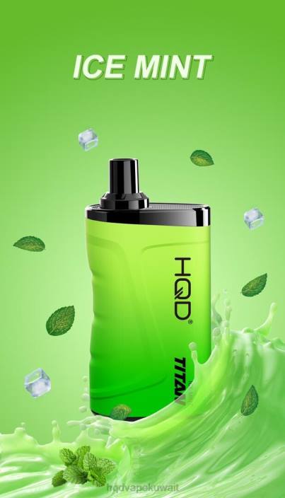 XZ6L17 best HQD flavors - النعناع الجليدي HQD TITAN 7000 نفث