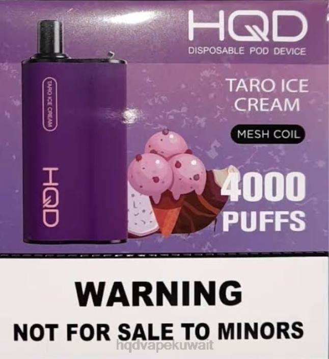 XZ6L71 HQD vape Kuwait - آيس كريم القلقاس HQD BOX 4000 نفث