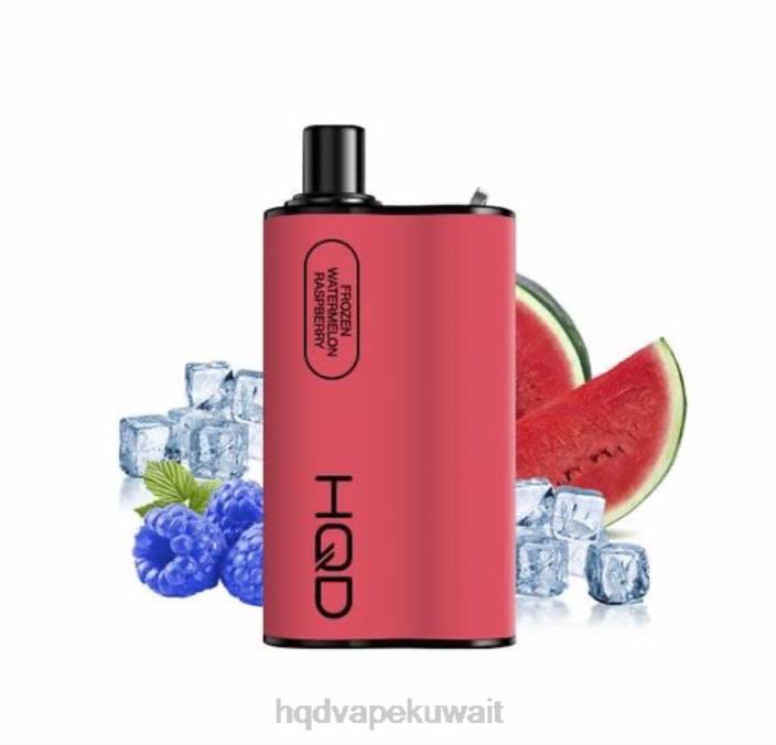 XZ6L91 HQD vape Kuwait - البطيخ المجمد والتوت HQD BOX 4000 نفث