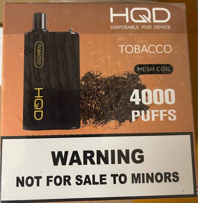 XZ6L96 HQD فيب - التبغ HQD BOX 4000 نفث