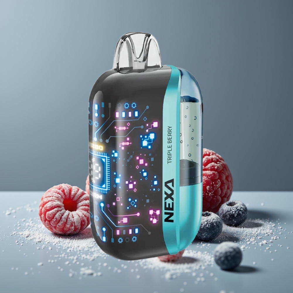 NEXA Ultra 50K Disposable Vape 50000 Puffs Triple Berry 20ml Type-C