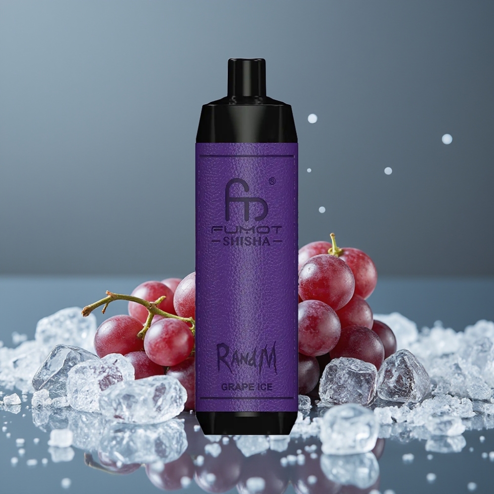 RandM Fumot Shisha 10000 Puff 18ml عنب مثلج