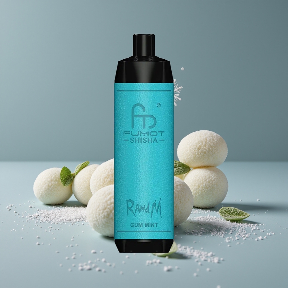 RandM Fumot Shisha 10000 Puff 18ml نعناع علكة