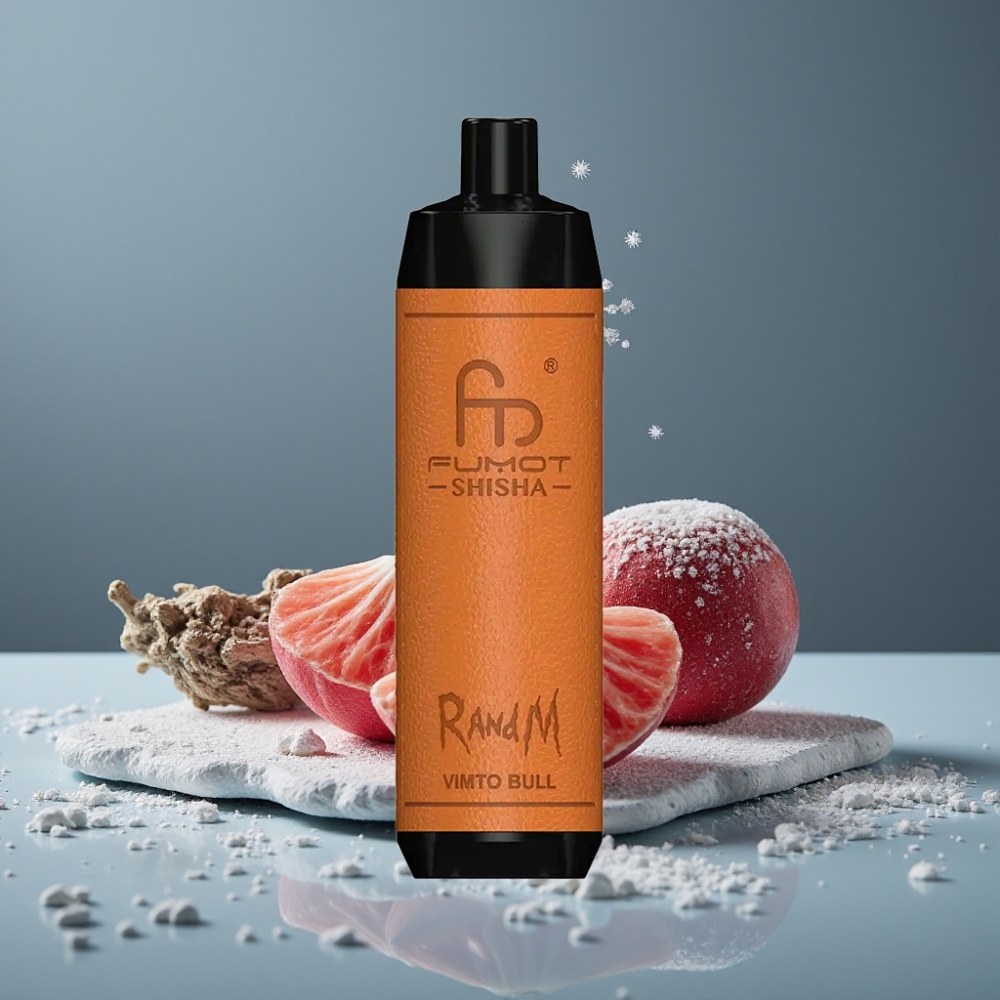 RandM Fumot Shisha 10000 Puff Vimto Bull 18ml 0.6ohm Mesh