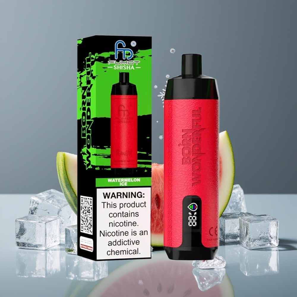 RandM Fumot Shisha 10000 Puffs بطيخ مثلج 18ml Type-C