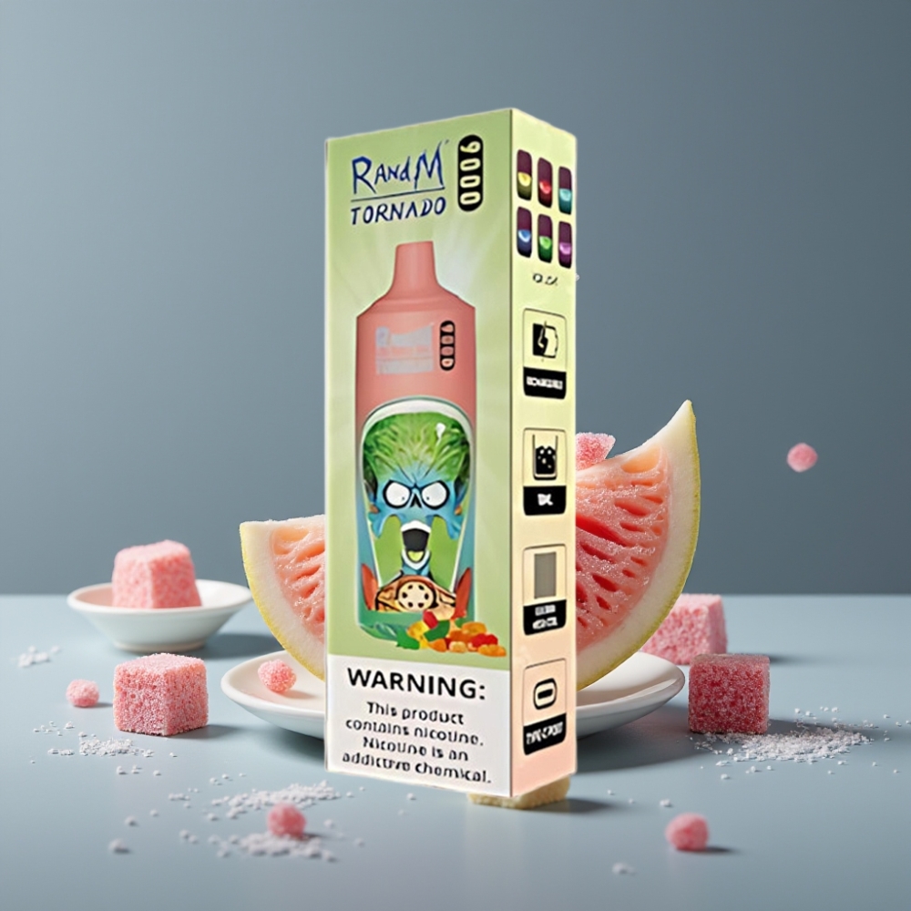 RandM Tornado 9000 Puffs 18 mL Gummy Bear