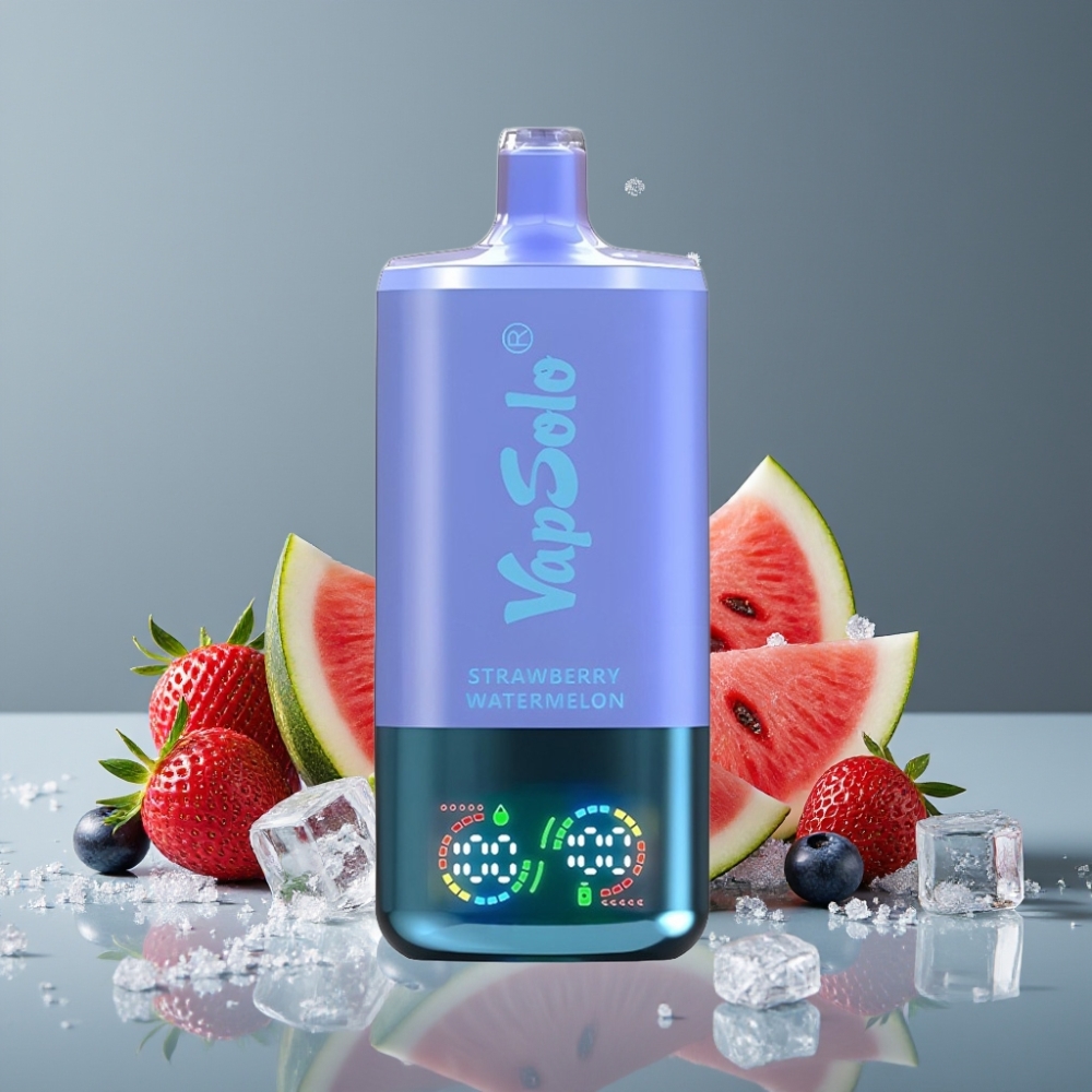 VapSolo Triple 30000 Puffs فراولة بطيخ وتوت أزرق جليدي 40ml