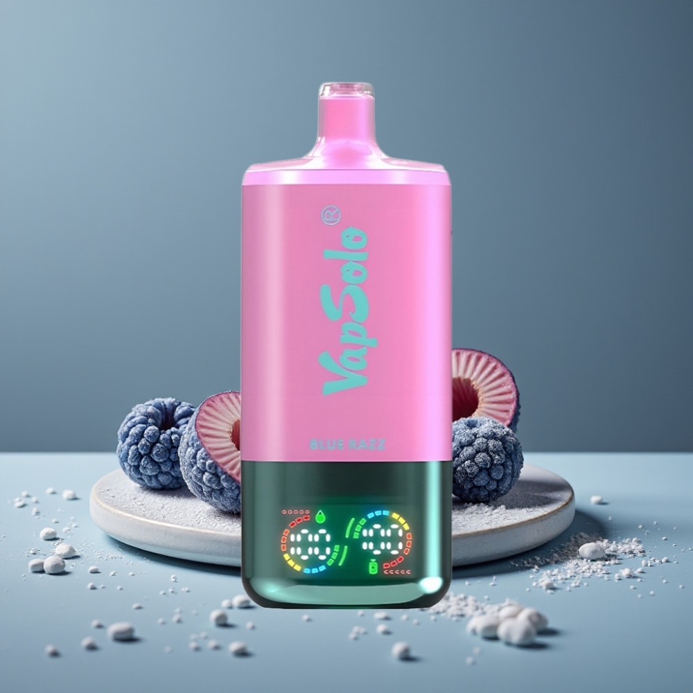 VapSolo Triple 30000 Puffs 40ml بلو راز Type-C