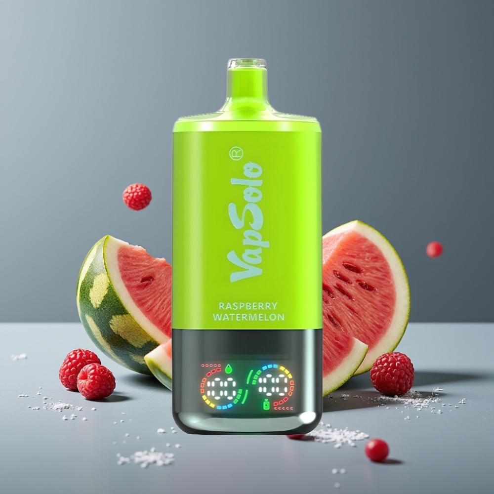VapSolo Triple 30000 Puffs توت بري بطيخ Type-C