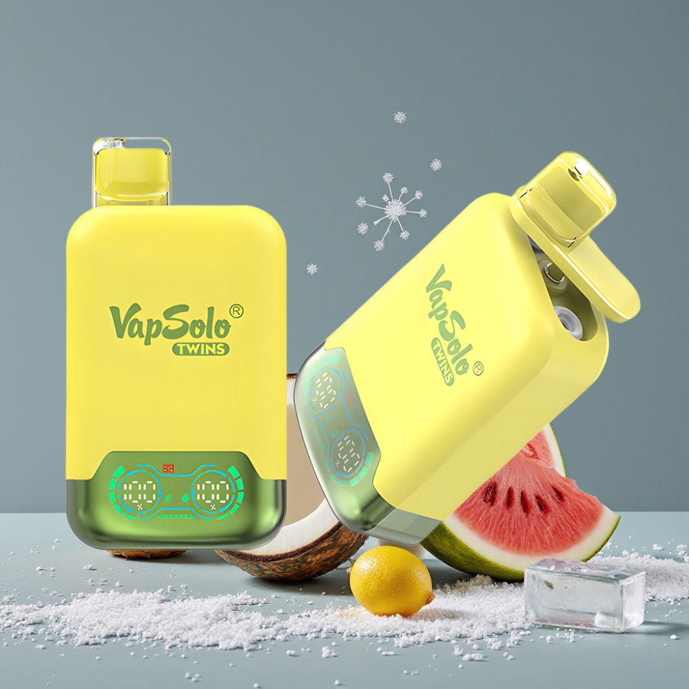 Vapsolo Twins 20000 Puff بنكهة الأناناس جوز الهند و البطيخ المثلج