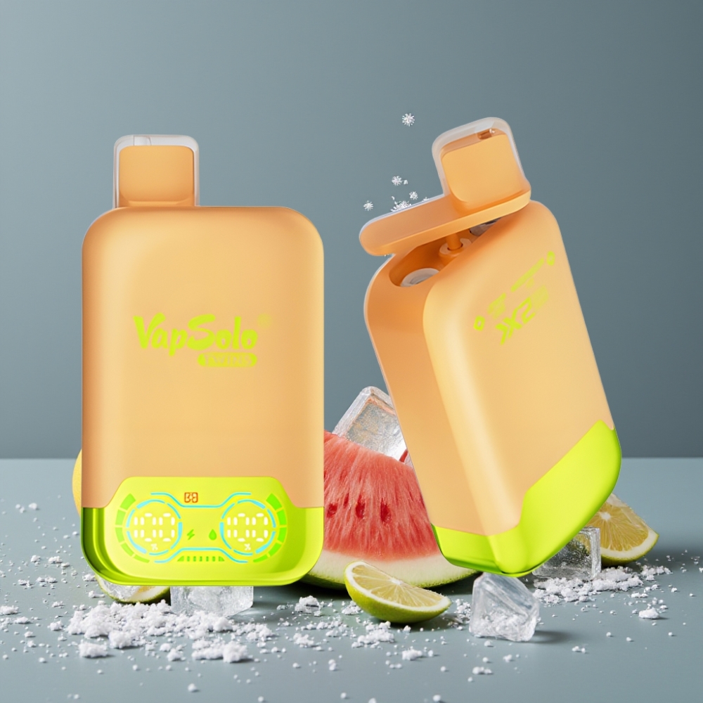 Vapsolo Twins 20000 Puff ليمون لايم و بطيخ آيس شاحن Type-C