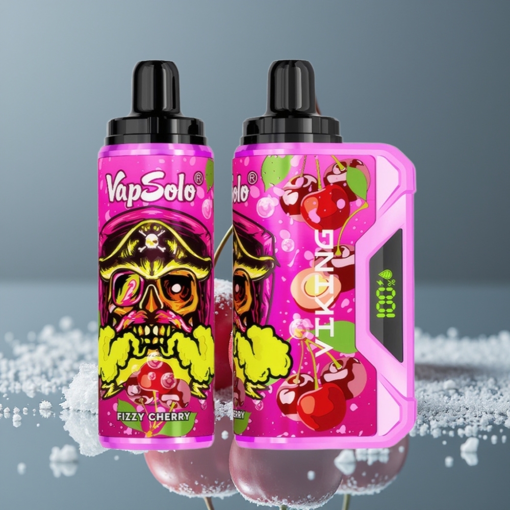 VapSolo VIKING 12000 Puffs 22ml كرز فوار